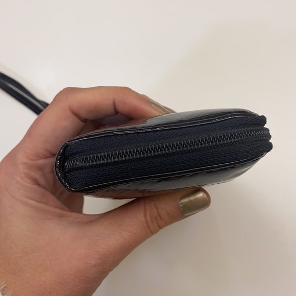 Coach Navy Blue Wristlet - Picture 6 of 16